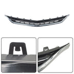 Set of 2 Front Upper Lower Grille Replacements for Chevrolet Malibu (2016-2018)