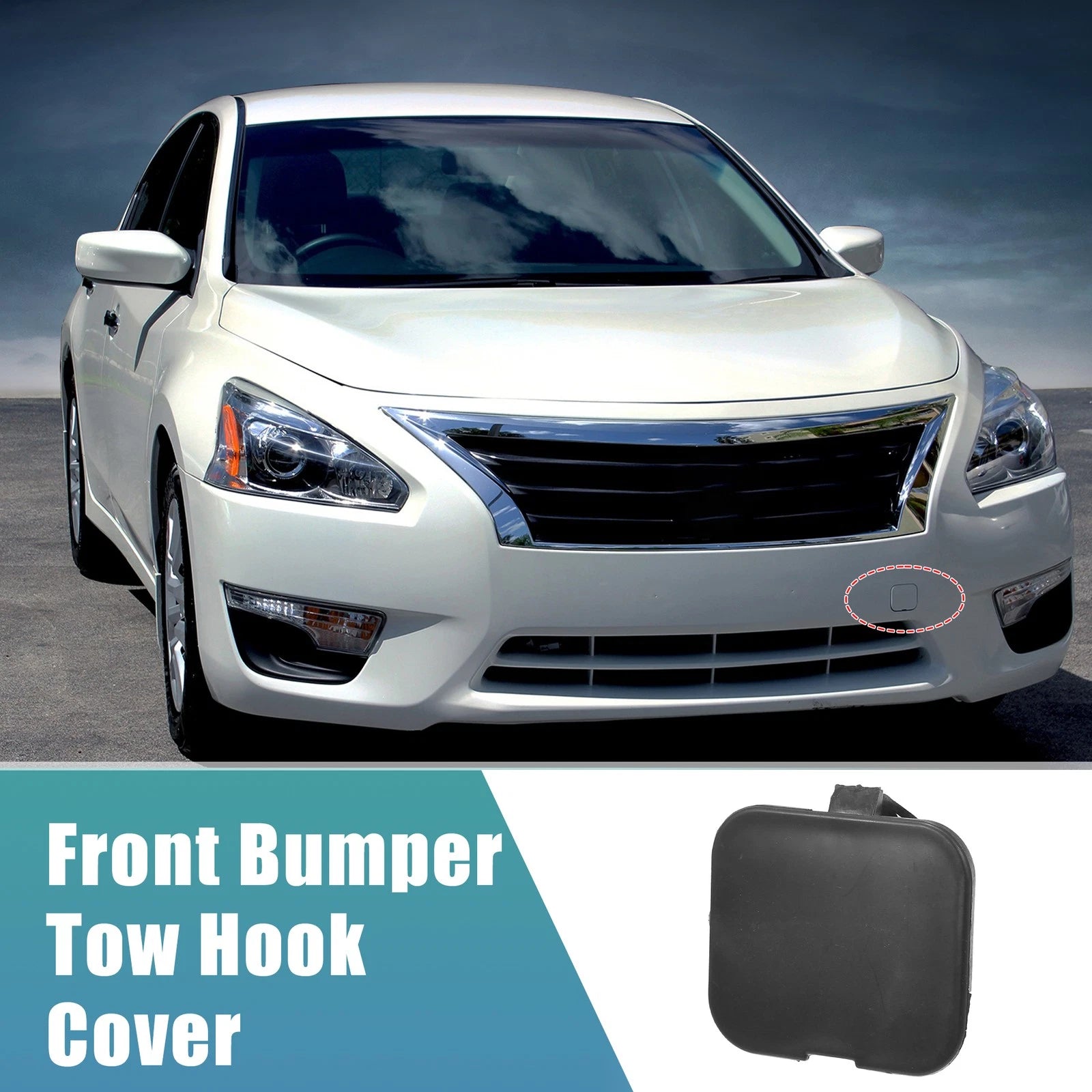 Tow Hook Cover for Nissan Altima (2013–2016) No. 622A03TA0A