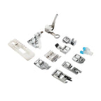 11PC Presser Feet Kit for Singer Brother Janome Elna Kenmore Low Shank
