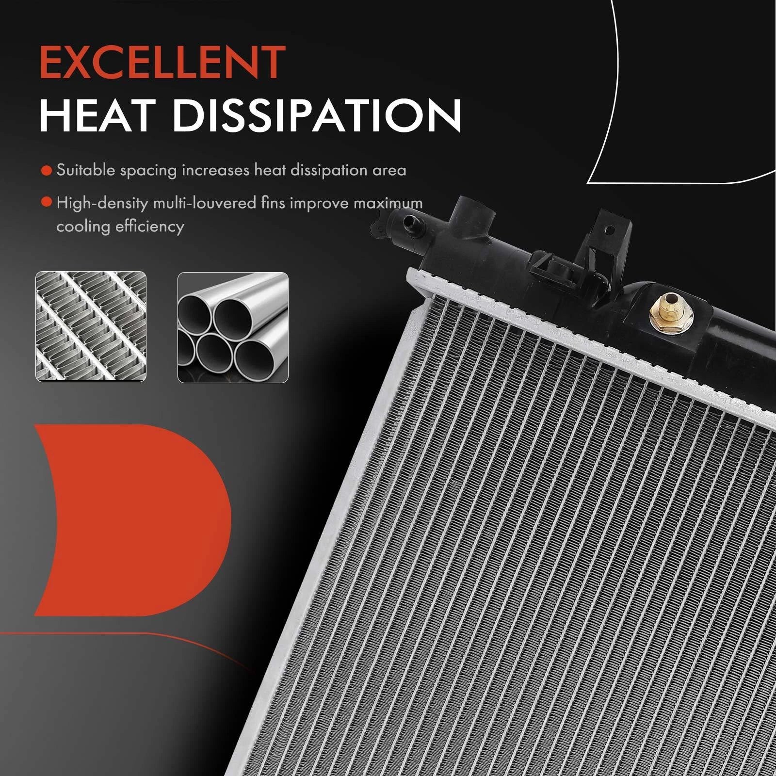Aluminum Radiator for Subaru Impreza (2005-2007)
