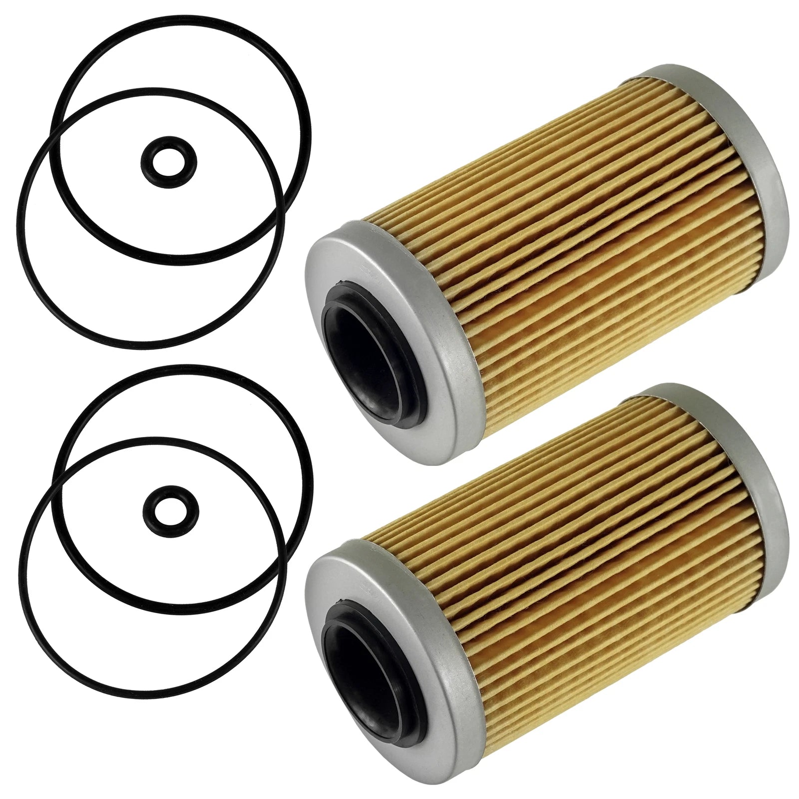2 Oil Filters w/ O-Rings for Sea-Doo GTX 4-TEC (2003–2017)