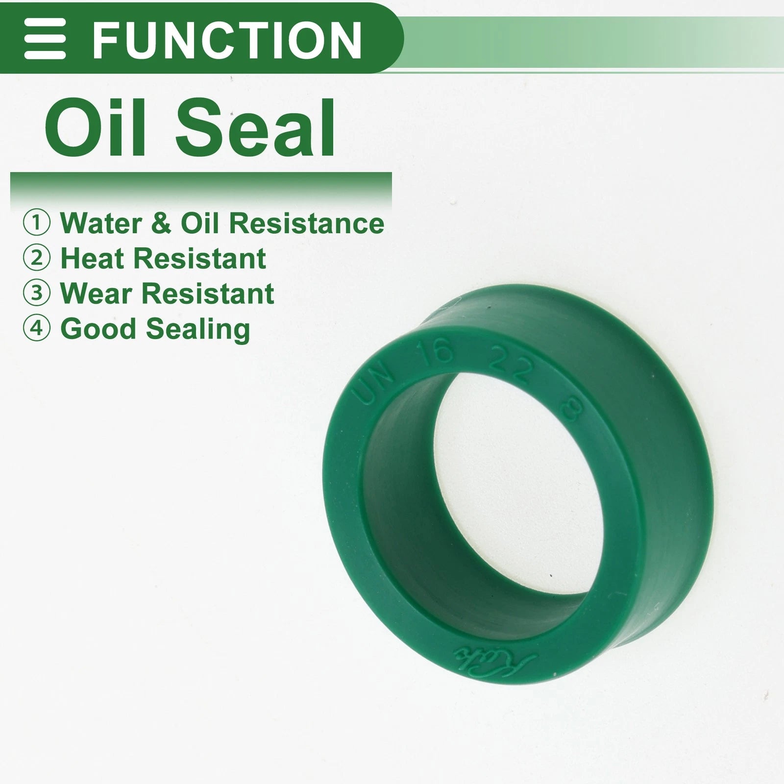 Set of 5 Oil Seal Ring 16x22x8mm for Rotary Shaft (High Pressure)