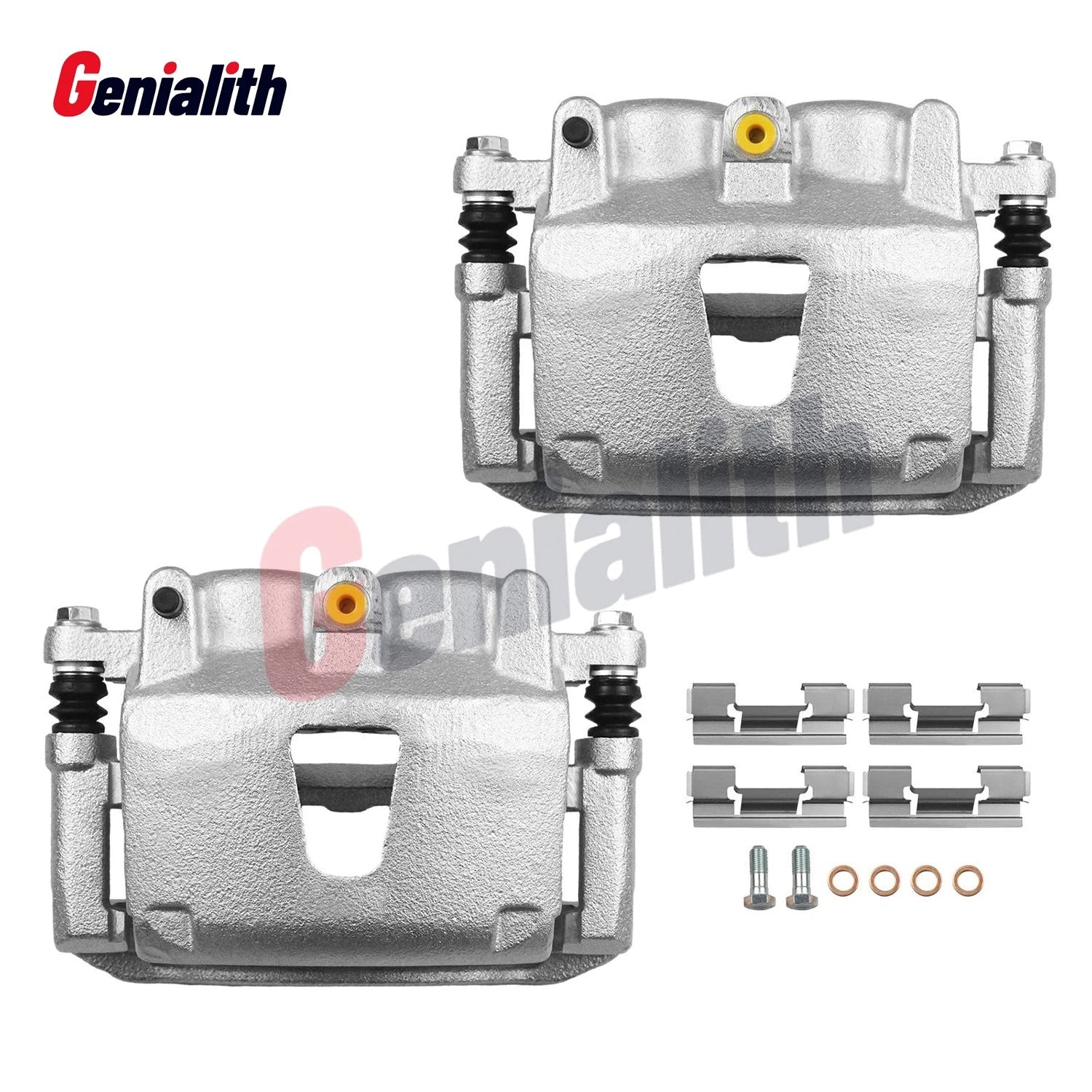 2X Front Brake Calipers with Bracket for Jeep Grand Cherokee Commander (2006–2010)