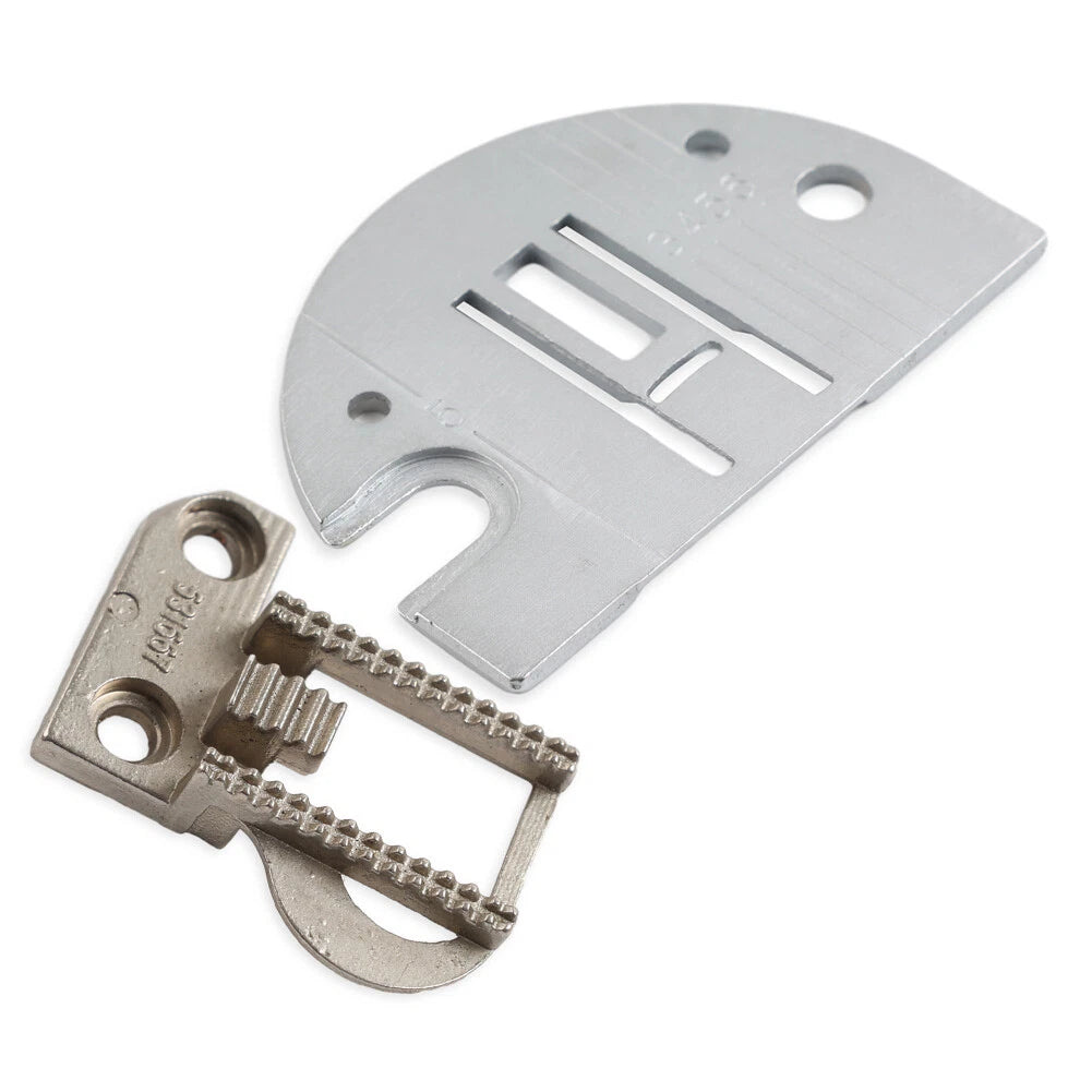Needle Plate + Feed Dog for Singer 1812 2303 3102 4325 6012 966 (1970–2023)