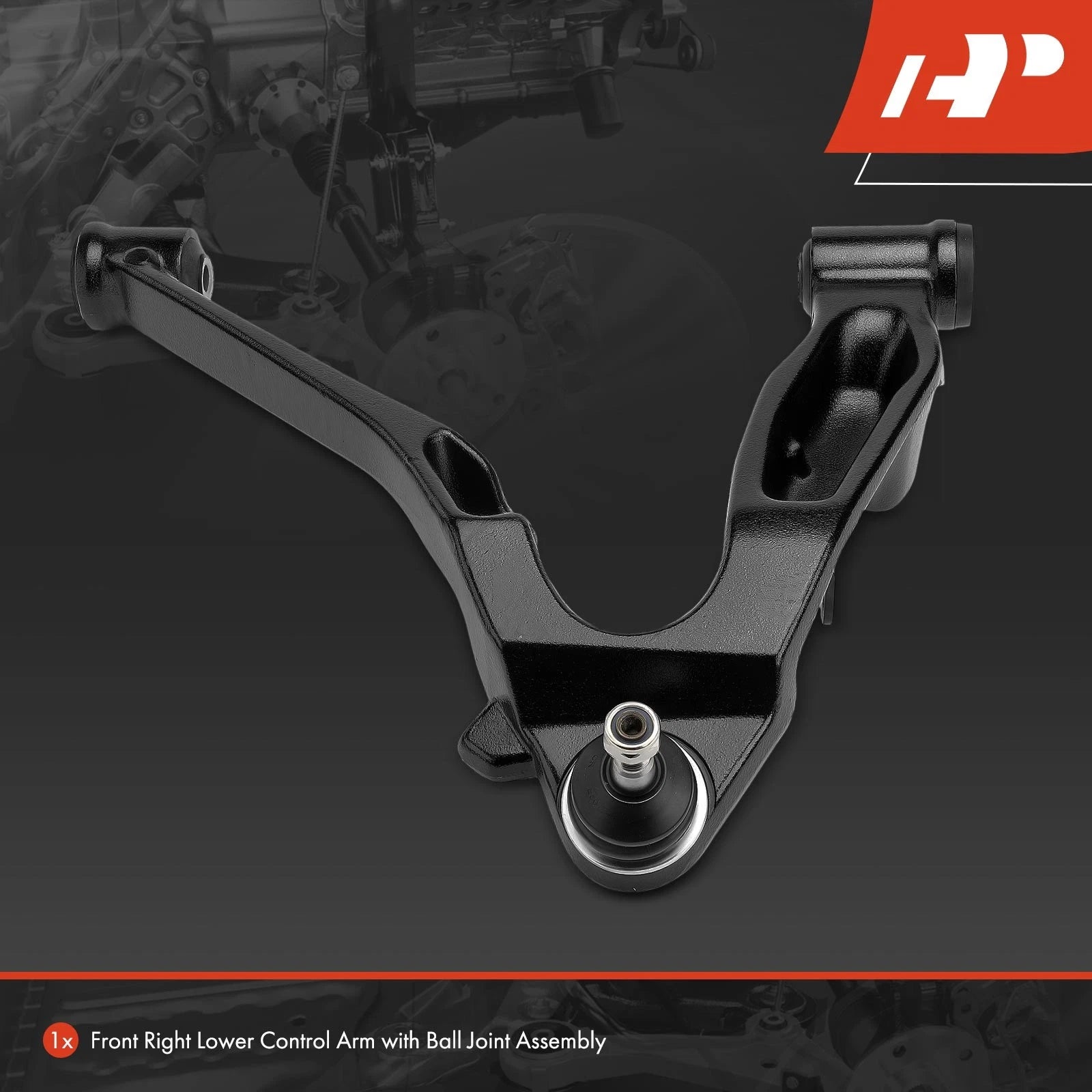 Front Right Lower Control Arm with Ball Joint for Chevy Silverado 2500