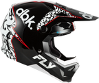 Fly Racing Formula CP Offroad Helmet for (Small, Black/White/Red) 73-0044S