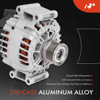 Alternator for Mercedes-Benz C250 (2012–2015) 150A 6-Groove