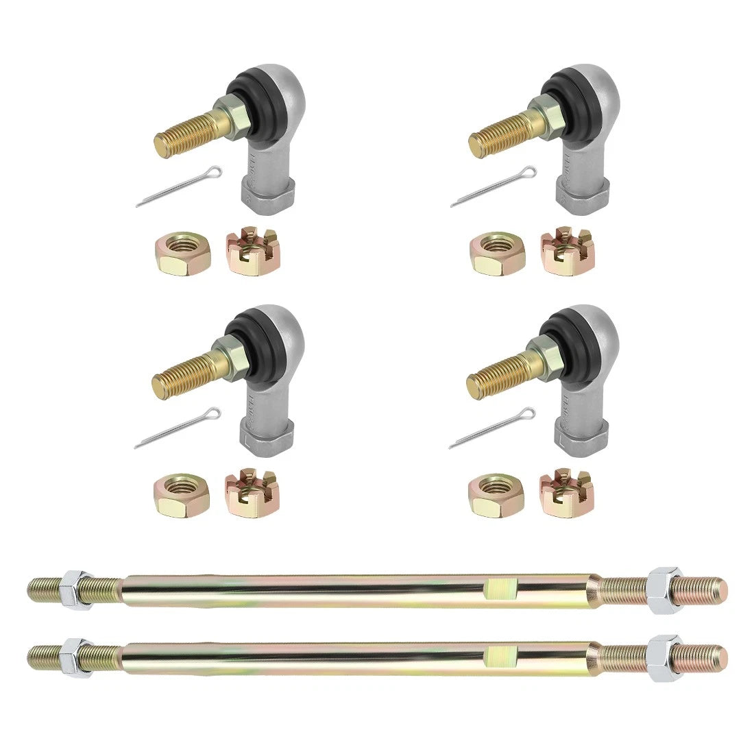 2X Tie Rod & End Ball Joint for Polaris Trail Boss 250, 350L, Big Boss 250 (1990–1998) 5020478