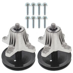 Set of 2 Spindle Assemblies with Pulley for Troy Bilt MTD