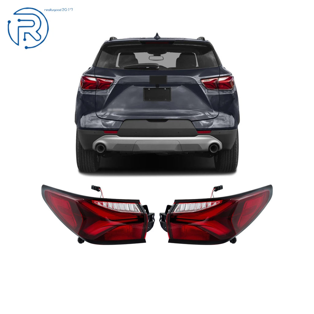 Set of 2 LED Tail Lights for Chevrolet Blazer (2019–2022)