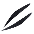 Carbon Fiber Headlight Eyebrow Covers for BMW X6 E71 (2008-2014)