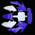 Fender Fairing Kit for Honda CRF50 (All Years) - Blue