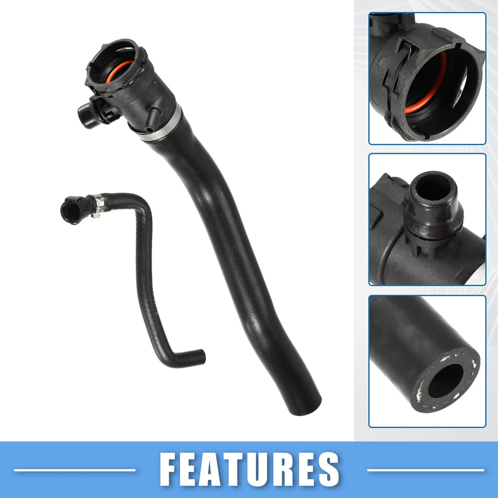 Set of 2 Radiator Coolant Hoses for BMW 320i (2012–2013) No. 17127596831/17127596832