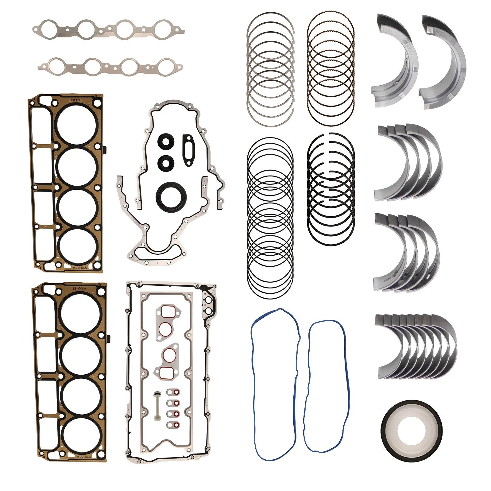 Engine Rebuild Re-Ring Kit for GM Gen III 4.8L 5.3L 6.0L (1999–2017) 12558178