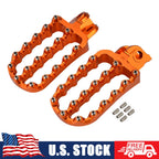 Set of 2 Wide Foot Pegs for KTM 1290 Super Adventure R S T (2015–2023)