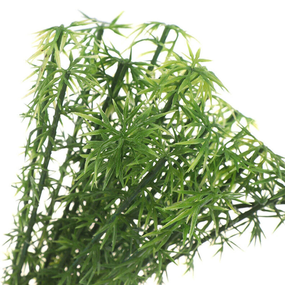 50Pcs Miniature Green Bamboo Trees for Fairy Garden Landscape Decor