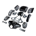 Fairings Body for Harley Electra Glide (2014–2024) Gauntlet Gray Metallic/Vivid Black