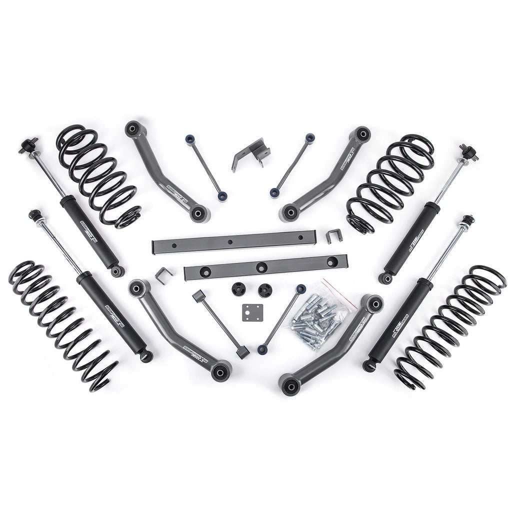 4" Lift Kit with Shocks for Jeep Wrangler TJ (2003–2006)