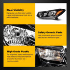 Headlights with Bulbs for Chevrolet Trax (2017–2022) Reflector Pair