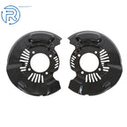 Pair of Front Brake Dust Shields for Toyota Tacoma (2005–2023)