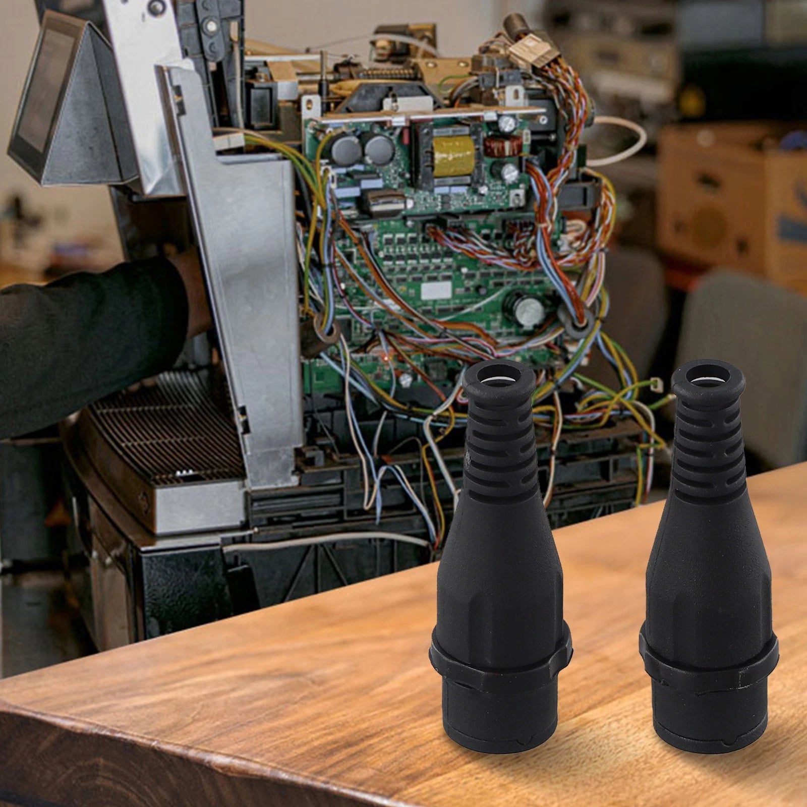 Set of 2 BNC Male Adapters for Seamless Connectivity