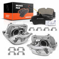 6x Front Disc Brake Caliper and Pads for Mercedes-Benz C280 C350 (2006–2007)