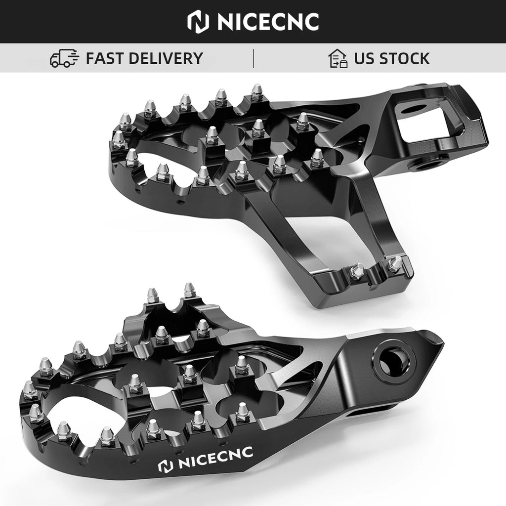 NICECNC Extender Foot Pegs for KTM 250 300 350 450 SX SXF XCF (2023–2026)