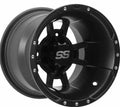 ITP 9" Rear SS112 Matte Black Sport Wheel for TRX 250R 450R 300EX 250X (1986–2023)