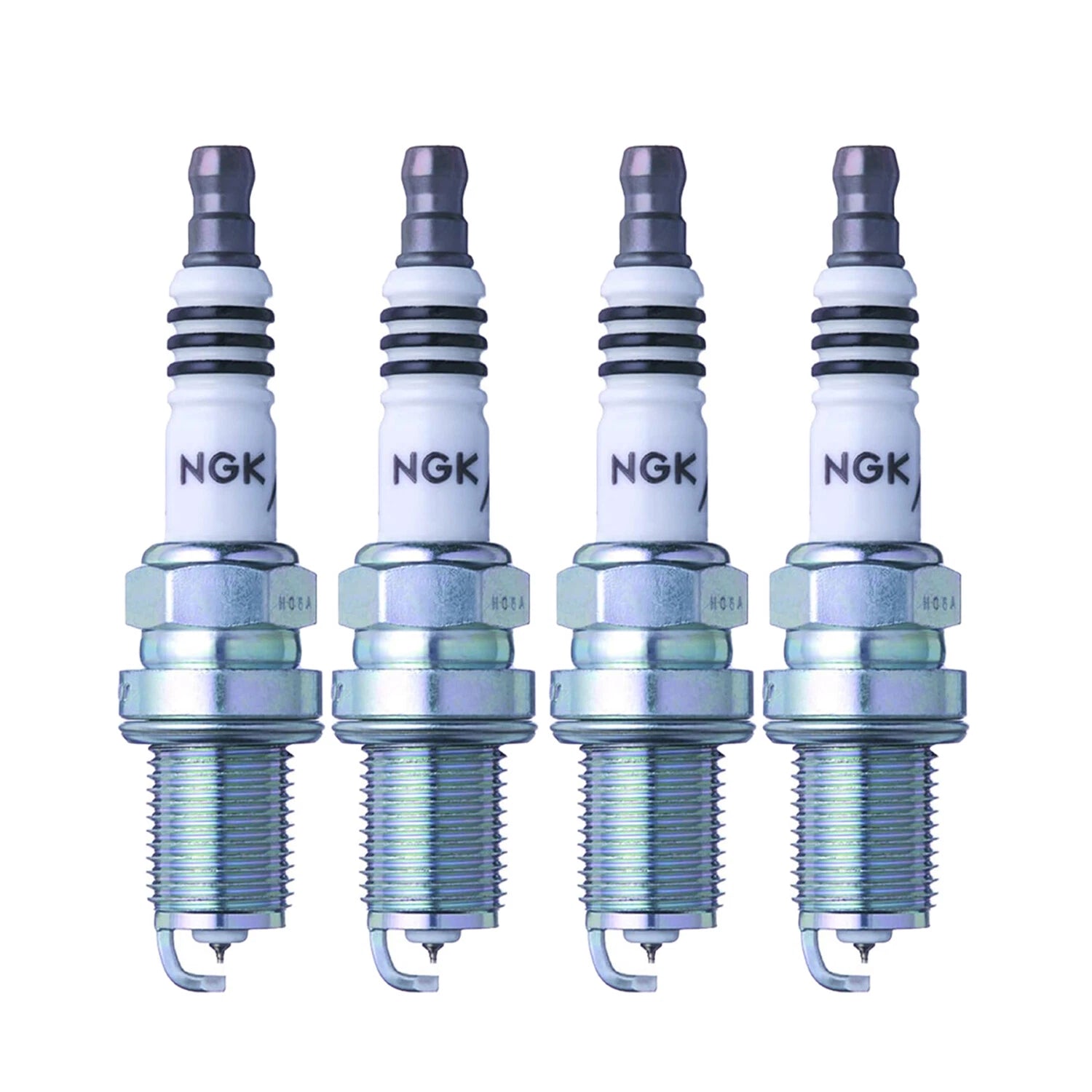 Set of 4 NGK Iridium IX Spark Plugs 6637 for Alfetta 100 Series Mini 850 L4