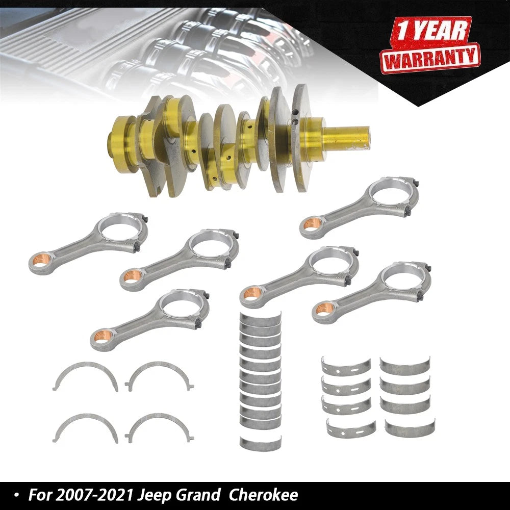 Engine Crankshaft Rods Bearing Kit for Jeep Grand Cherokee Ram 1500 (3.0T)