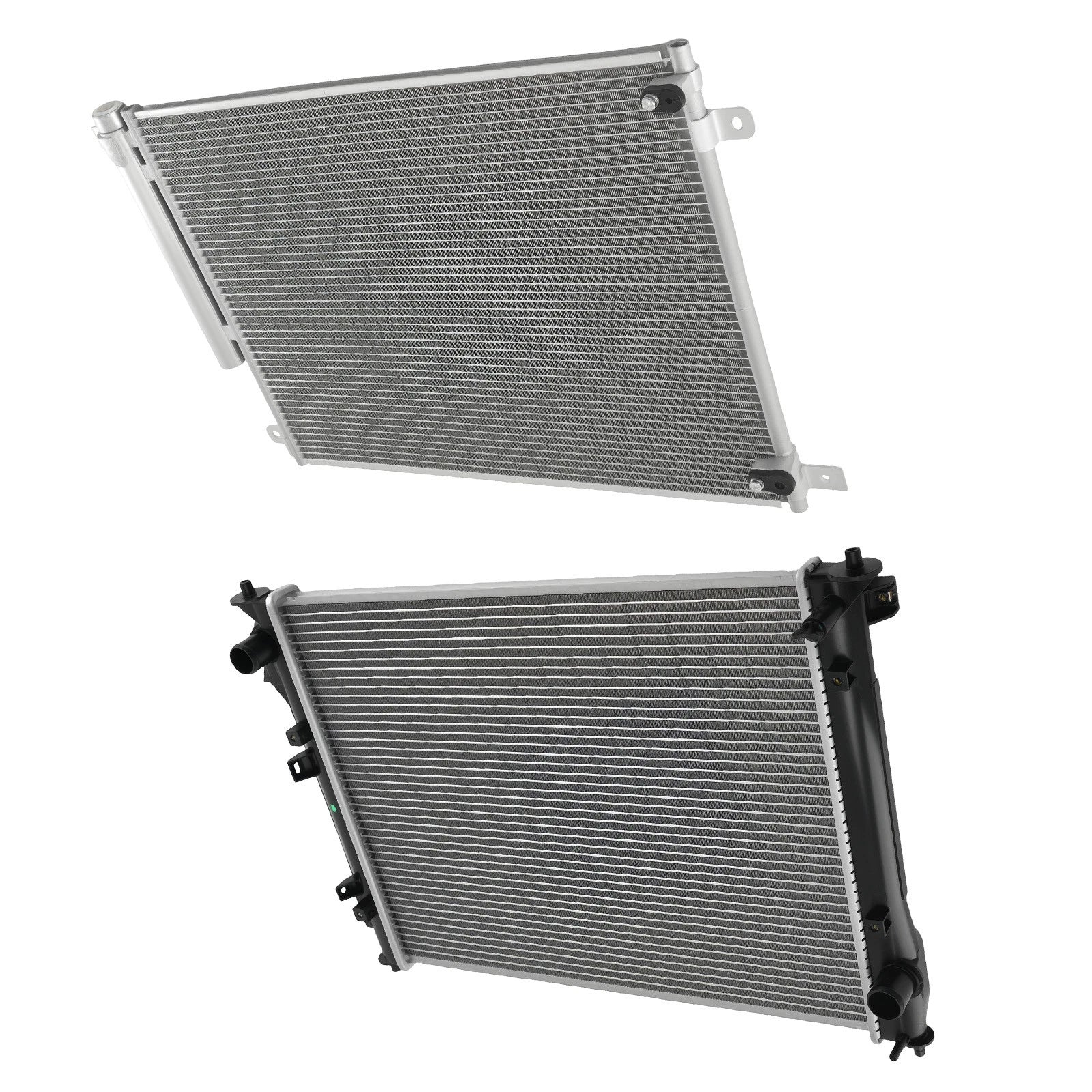 Aluminum Radiator and Condenser for Honda Civic (2016–2019)