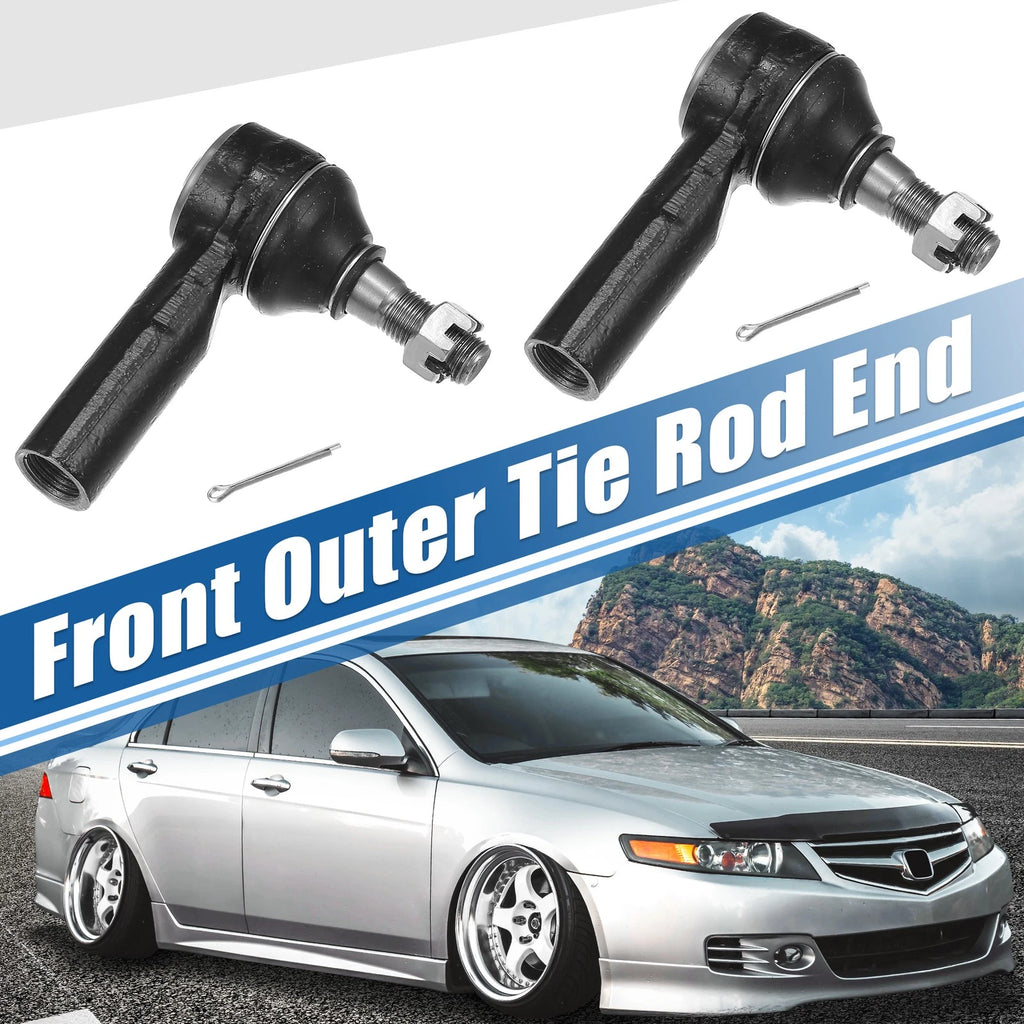 2X Front Outer Tie Rod End Links ES3713 for Toyota Matrix (2003–2008)