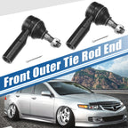 2X Front Outer Tie Rod End Links ES3713 for Toyota Matrix (2003–2008)