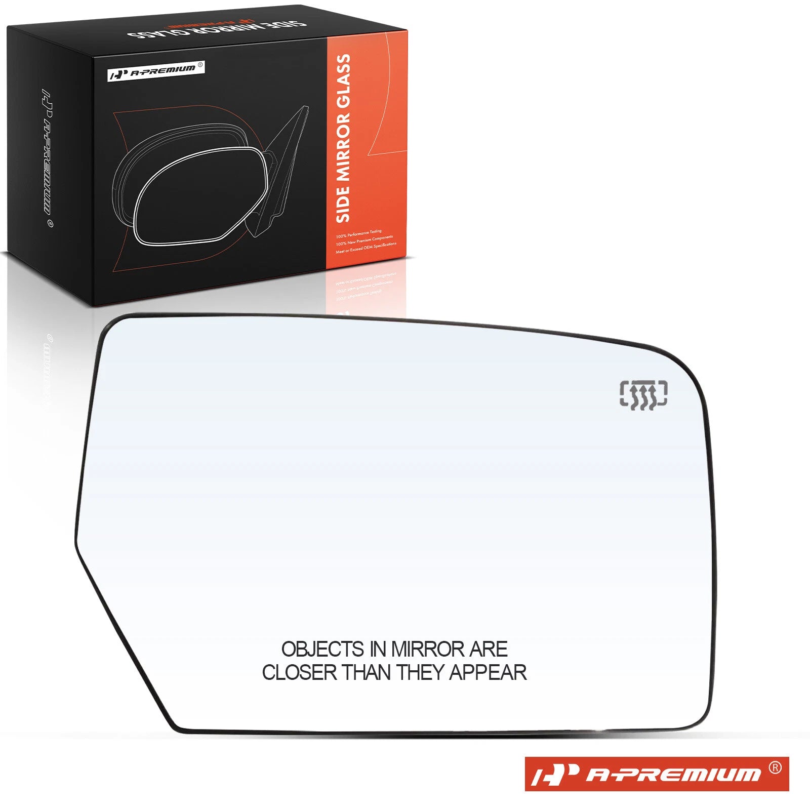 Heated Passenger Power Mirror Glass for Ford Expedition (2007–2011)