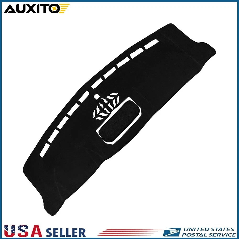 Dash Mat Carpet Cover for Ford F150 (2021–2025) Black