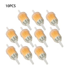 10Pcs Inline Fuel Filter for Small Engine Lawn Mower (6mm/8mm)