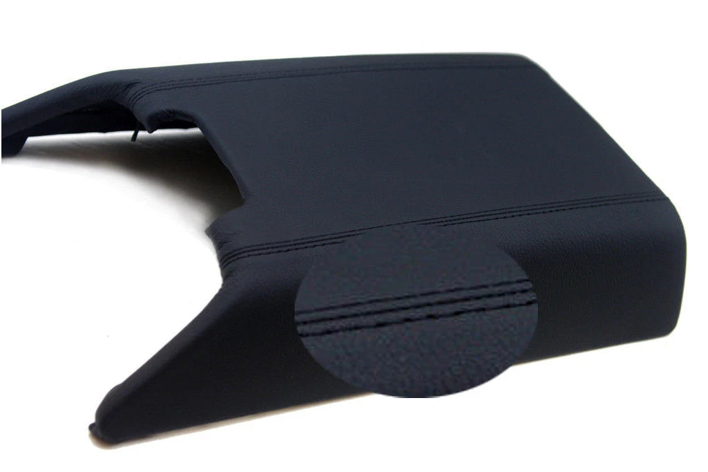Center Console Armrest Cover for Lincoln Navigator (2003–2006) Black Leather