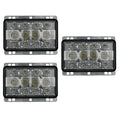 3X Rectangle LED Headlights for Case/International Harvester