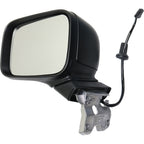 Set of 2 Mirrors for Jeep Renegade (2015–2018) with Signal Light Black
