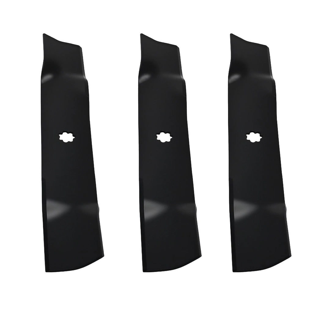 Set of 3 48" Deck Blades for John Deere 155C E140 LA145 X167 AM141035
