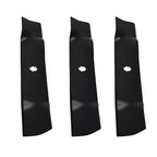 Set of 3 48" Deck Blades for John Deere 155C E140 LA145 X167 AM141035