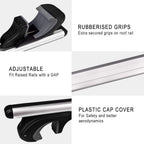 Set of 2 Roof Rack Cross Bars for Car Top Cargo Luggage (53")