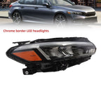 LED Headlight Assembly Chrome for Honda Civic Sedan (2022–2023) 33100T20A52