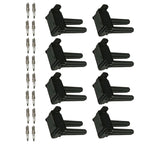 Set of 8 Ignition Coils & 16 Iridium Spark Plugs for Jeep Dodge Ram V8 (2002–2021)