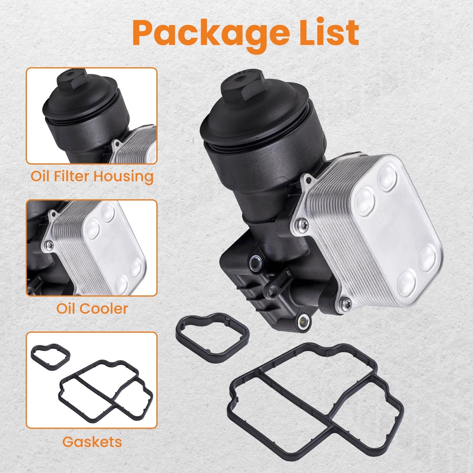 Oil Filter Housing with Gasket for Seat Alhambra (2010-2018)