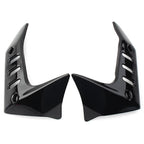 Pair Side Cover Fairing Kits for Kawasaki Z750 (2004–2007) Glossy Black