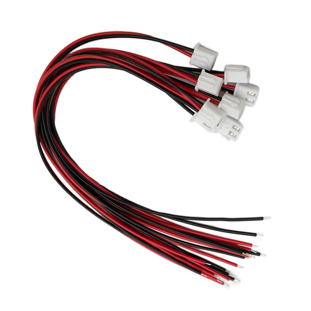 Set of 10 XH2 54mm 2 Pin Connectors with 200mm Wires
