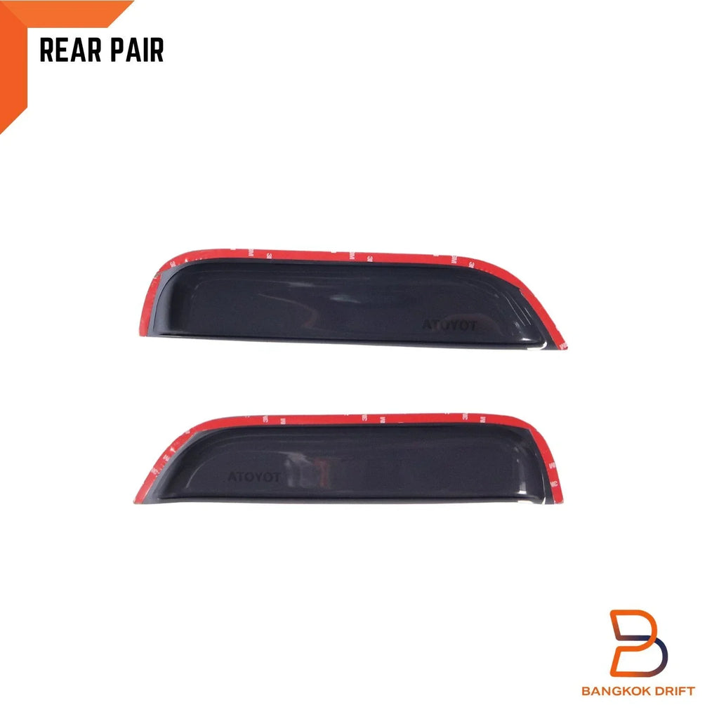 Weather Shield Window Visor Rain Guard for Toyota Hilux (1998-2004)