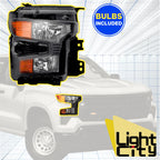 Halogen Headlight for Chevy Silverado 1500 (2022–2024) RH Black Trim