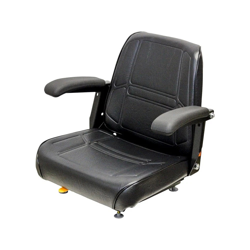 High Back Comfort Ride Seat with Flip-Up Armrests for Scag Zero Turn Mowers